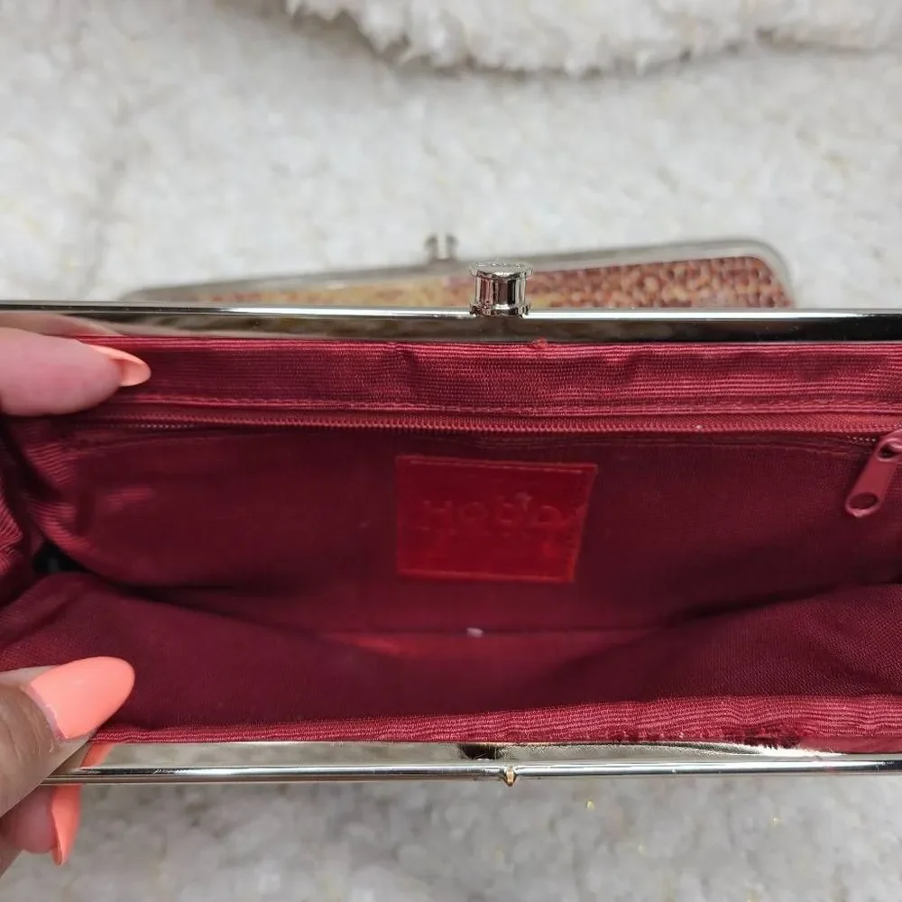 HOBO Lauren Double Frame Desert‎ Tie-dye Wallet